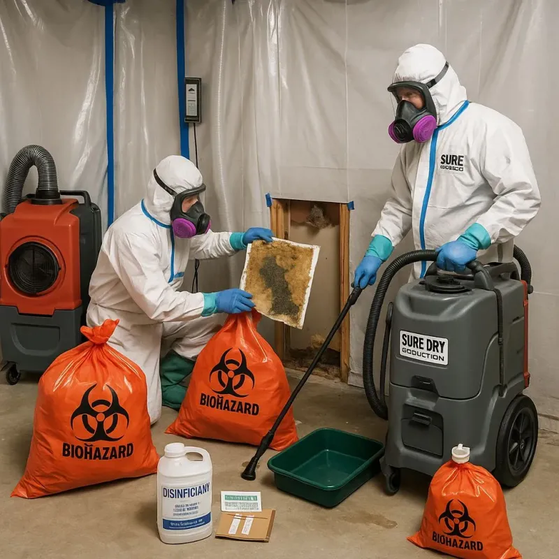 Contaminated Water Handling Protocols process in Deep River Center, CT